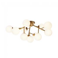 plafon de techo dallas ii 12 luces