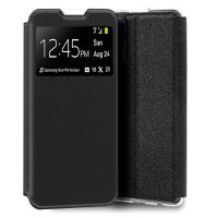cool funda flip cover liso negro para tcl 3030 plus30 5g