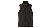 jersey de mujer patagonia better sweater negro sin mangas fleece
