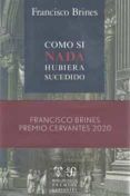 como si nada hubiera sucedido premio cervantes 2020