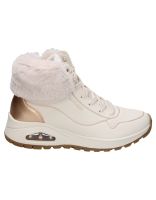 botines skechers uno rugged fall shimmer 167993-ntgd blancos 37