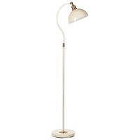 lampara de pie industrial metal pantalla y brazo ajustables beige lennon