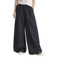 wendy trendy pantalones trousers 791454 - navy para mujer