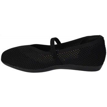 Mysoft Bailarinas Manoletina negro para mujer