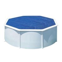 cobertor de verano gre 395 cm de 180 micras para piscinas redondas de 400 cm  cobertor flotante isotermico