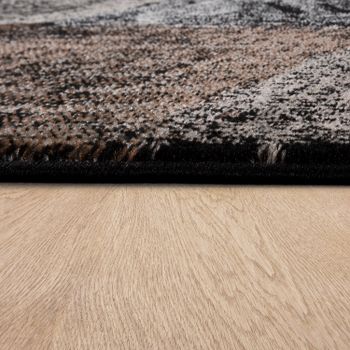 Alfombra Metroplis marrón 70x250 cm
