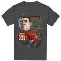 star trek camiseta chief engineer scott para mujer