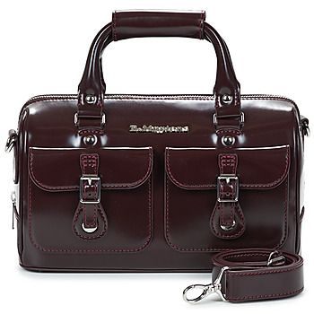 Dr. Martens Bandolera Top Handle Bag Bag Cherry Red Oxford Rub Off para mujer