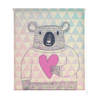 Estoralis - Estor Enrollable Translucido | Estampado Infantil | 130 X 180 Cm (ancho/alto) Tamaño Tela 127 X 175 Cm | I-3206 Unico