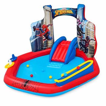 Piscina Infantil Pvc 211 X 206 X 127 Cm - Bestway. Azul