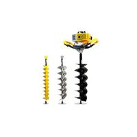 ahoyadora gasolina 52 cc 14 kw 19 cv marca garland