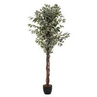 ficus artificial benjamina verde oscuro h180cm