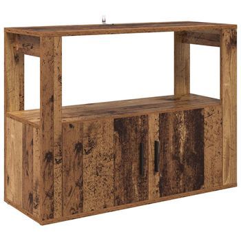 Vitrina Madera Vieja 80 X 30 X 60 Cm Madera De Ingeniería Vidaxl