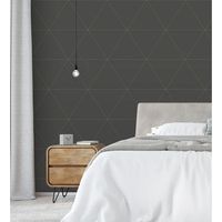 papel pintado geometrico rombos grandes estilo art deco - windsor 679475 de gaulan - rollo de 10 m x 053 m