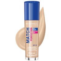 rimmel london base de maquillaje match perfection foundation - 81 fair ivoiry para mujer