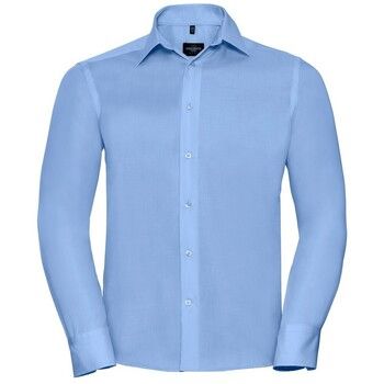 Russell Collection Camisa manga larga Ultimate para hombre