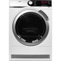 aeg tumble dryer  sensidry t7dee835r heat pump condenser  - white white