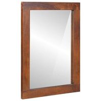 espejo rectangular con espejo marron y plata 50 x 25 x 70 cm vidaxl
