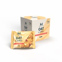 cookie proteica al horno - 6 x 65g - white chocolate and raspberry oat