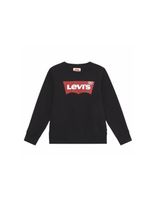 camiseta levis lvb-ls batwing infantil negro