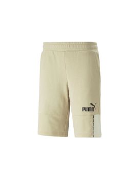 Pantalones Puma Essentials Block Tape Hombre Gris