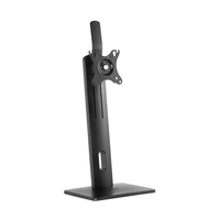 aisens soporte de mesa pro contrapeso giratorio e inclinable para monitortv 7kg de 17p-32p negro