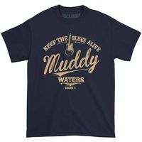 muddy waters tops y camisetas keep the blues alive para mujer