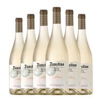 faustino vino blanco rioja joven 75 cl 125 vol pack de 6 unidades