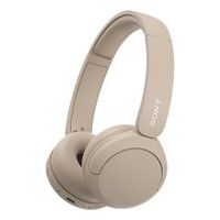 sony wh-ch520 auriculares inalambrico diadema llamadasmasica usb tipo c bluetooth base de carga crema de color