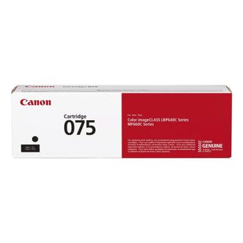 Cartucho de tóner Canon 075 negro original 1300 páginas para impresoras láser