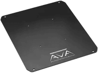 placa de metal - thrustmaster ava plate para bases joystick thrustmaster negro