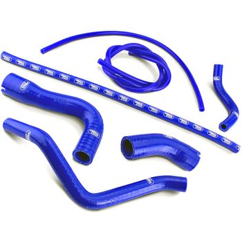 Tubo radiador Aprilia RS 660 kit Samco azul
