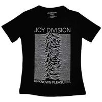 joy division camiseta unknown pleasures para mujer