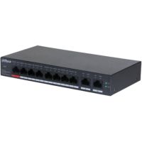 dahua dh-cs4010-8et-110 switch cloud con 8 puertos poe negro