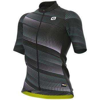 Ale Womens PR-R Green Speed Short Sleeve Jersey - XS - Black