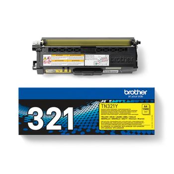 Brother TN321Y Yellow Original Standard Capacity Toner Cartridge