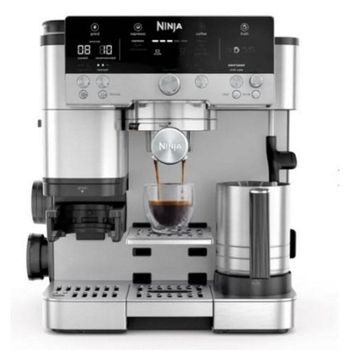 Cafetera Semi-automática Ninja ES601EU 2 L 9 bares con molinillo y espumador