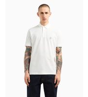 ax armani exchange para hombre xm000367af13022u0009 polo de manga corta blanco xxl casual algodon
