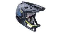 casco integral kenny split gris