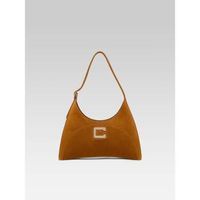 carel paris bandolera bolsos de mano place de la concorde cuero marron para mujer