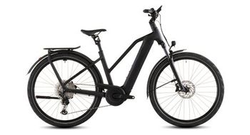 Bicicleta electrica de trekking cube kathmandu hybrid pro 800 trapeze shimano deore deore xt 12s 800 wh 700 mm negro carbon 2026