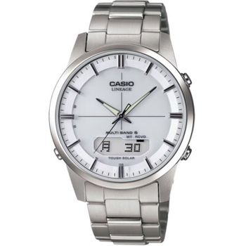 radiocontrol solar titanio hombre Casio Lineage  LCW-M170TD-7AJF JDM 39.5mm 50m WR