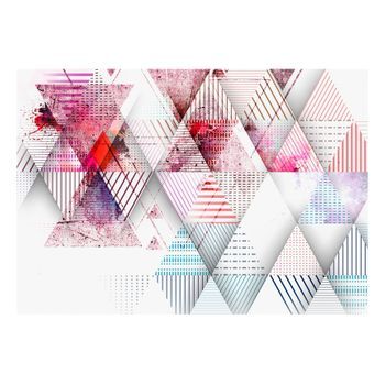 Papel Pintado 3d - Triangular World (250x175 Cm)