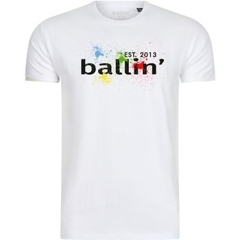 Ballin Est. 2013 Camiseta Paint Splatter Tee para hombre