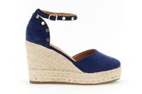 salon microfibra con tachuelas navy 37