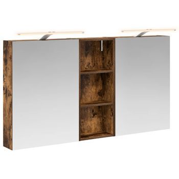 Juego De Muebles De Baño 3 Uds. 130 X 14,5 X 70 Cm Vidaxl