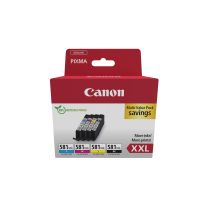 cartucho de tinta canon multipack 4 colores original compatibilidad pixma negro cian magenta amarillo