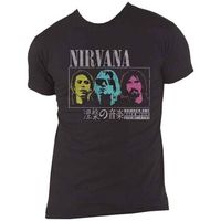 nirvana tops y camisetas japan para hombre
