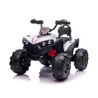 atv electrico chipolino fx sport con mp3 y bateria de litio - white