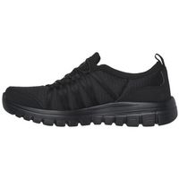 skechers deportivas moda deportiva graceful soft soul negra para mujer